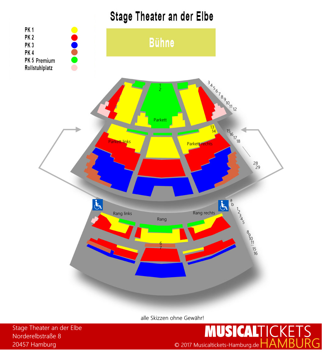 Elbphilharmonie saalplan Elbphilharmonie Hamburg